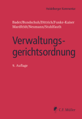 Abbildung: Verwaltungsgerichtsordnung