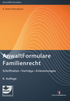 AnwaltFormulare Familienrecht