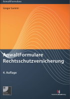 AnwaltFormulare Rechtsschutzversicherung