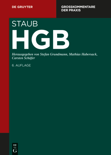  Staub Handelsgesetzbuch (HGB)