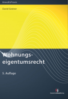 Wohnungseigentumsrecht