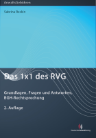 Das 1x1 des RVG