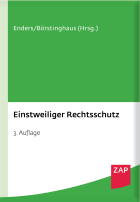 Einstweiliger Rechtsschutz