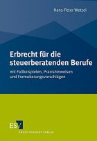 Erbrecht für die steuerberatenden Berufe