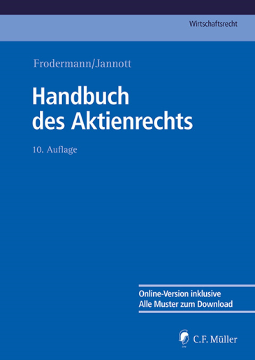  Handbuch des Aktienrechts