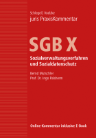 juris PraxisKommentar SGB X - Sozialverwaltungsverfahren und Sozialdatenschutz 