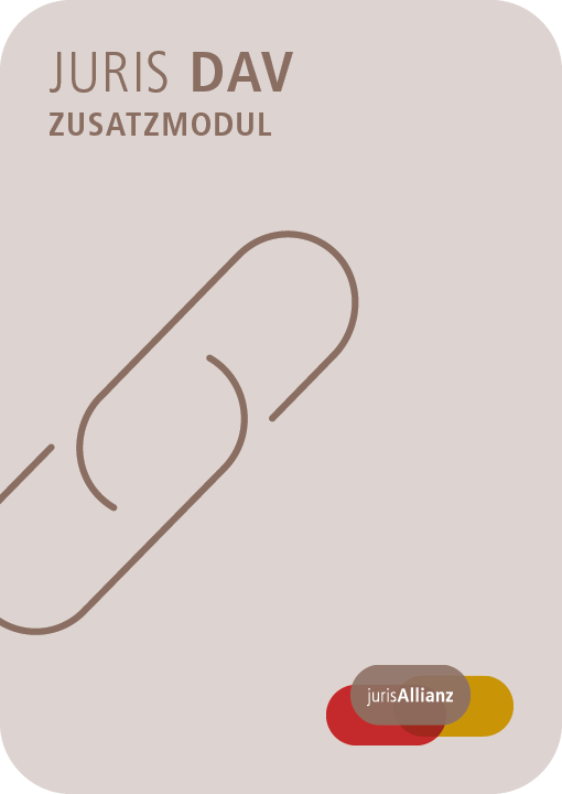 juris DAV Zusatzmodul