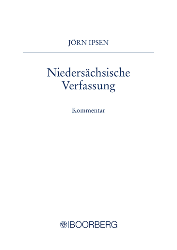  Niedersächsische Verfassung