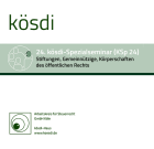 KSp 24 - Stiftungen, Gemeinnützige, Körperschaften des öffentlichen Rechts