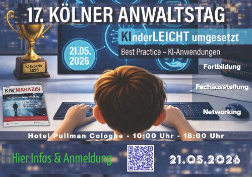 Grafik Kölner Anwaltstag